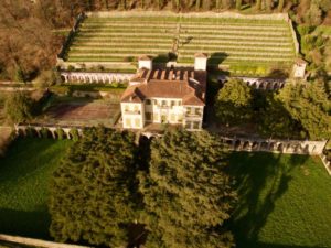 Villa Dosi Delfini dall'alto